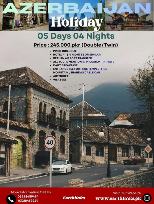 Azerbaijan 4 NIGHT 5 DAYS