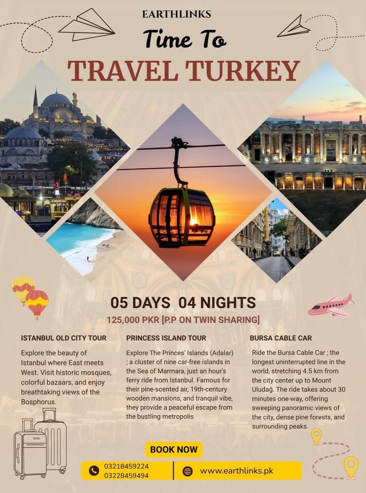 TURKEY 4 NIGHT 5 DAYS