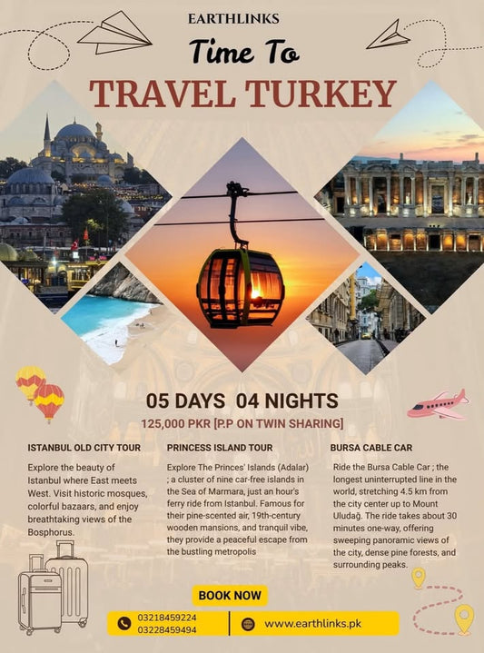 TURKEY 4 NIGHT 5 DAYS